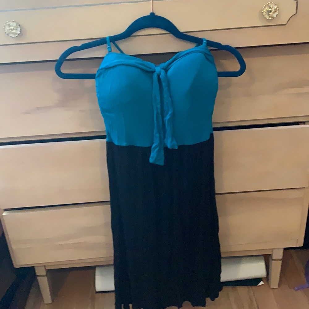 Blue and Black Cover Up/Dress